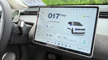 Nio Firefly EV - infotainment screen