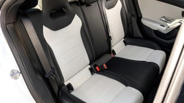 Mercedes CLA - rear seats