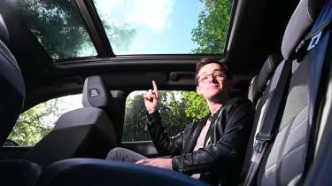 Long-term test Vauxhall Grandland Electric - sunroof