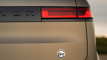 Range Rover Sport SV - SV badge