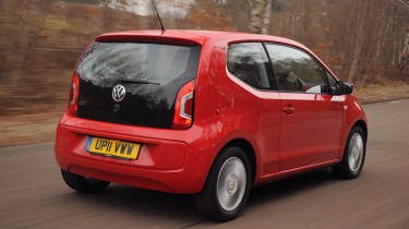Volkswagen High up! rear tracking