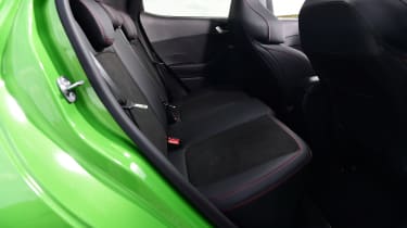 Fiesta ST vs Polo GTI vs i20 N - Fiesta ST rear seats