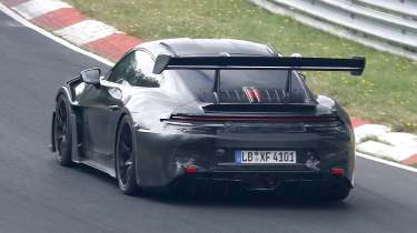 Porsche 911 GT3 RS facelift - rear 3/4