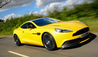 Aston Martin Vanquish front tracking