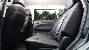 SsangYong Rexton 2021 facelift - rear seats