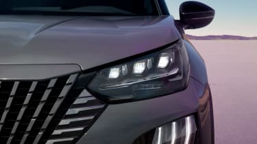 Peugeot e-2008 facelift - front light
