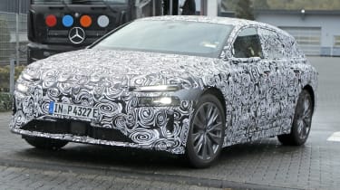 All-new Audi A6 e-tron spyshot - front 