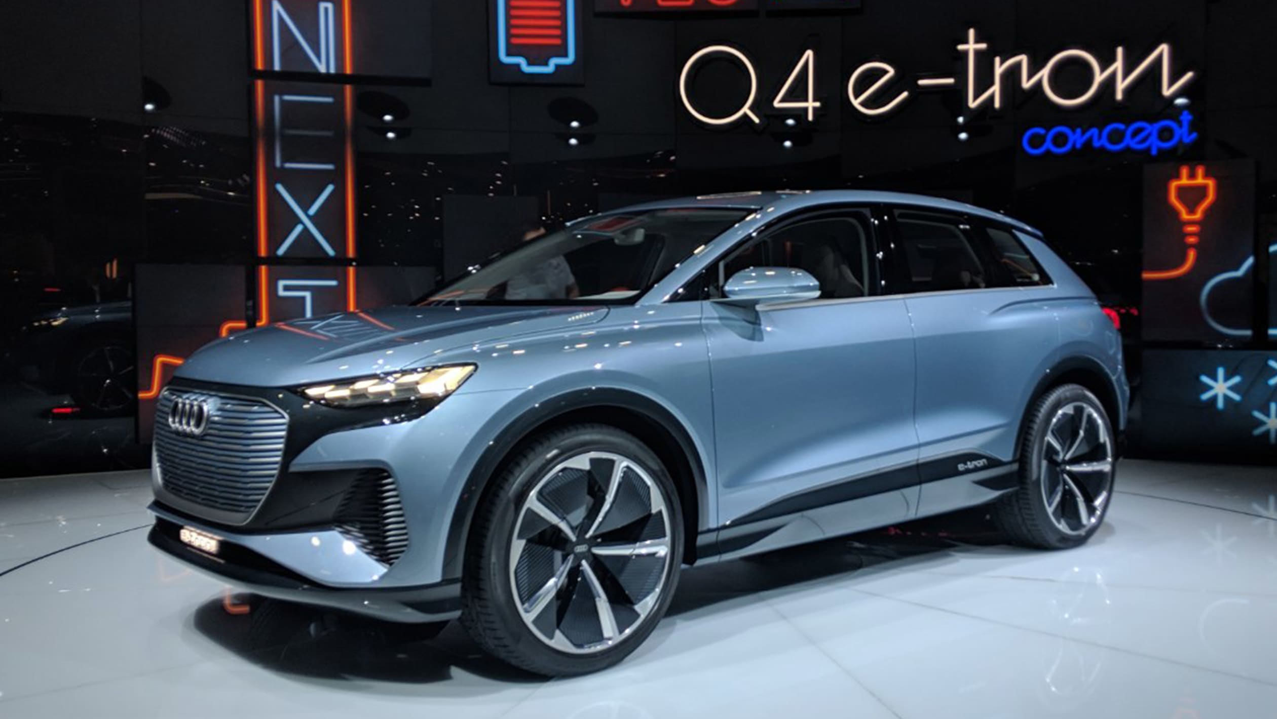 New Audi Q4 etron concept pictures Auto Express