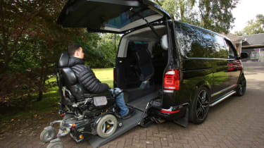 Disability driving feature - VW loading rear