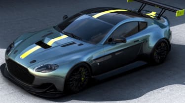 Aston Martin AMR brand - Vantage Pro front quarter 2