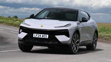 Lotus Eletre - front cornering