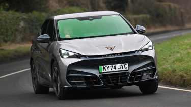 Cupra Tavascan long termer second report - front action