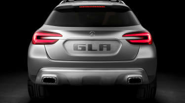 Mercedes Concept GLA rear