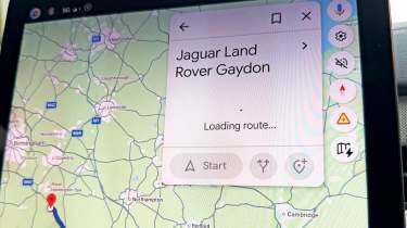 Volvo EX90 Ultra Twin Motor Performance - map route