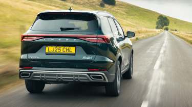 Chery Tiggo 8 - rear tracking