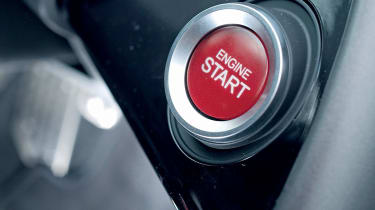 Honda Civic starter button