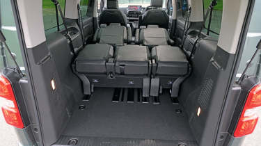 Vauxhall Vivaro Life - boot space