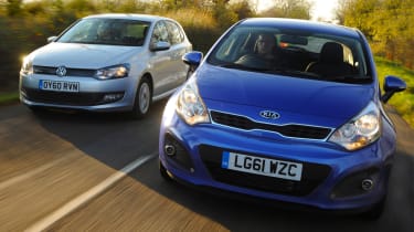 Kia Rio vs VW Polo
