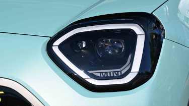 MINI Aceman LT - head light close up