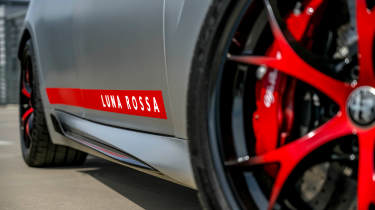 Alfa Romeo Giulia Quadrifoglio Luna Rossa - door decal