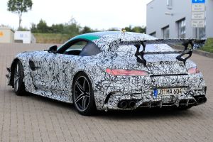 Mercedes AMG GT R Black Series - rear 3/4 tracking spy