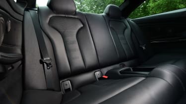 BMW M4 - rear seats