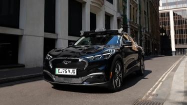 Autonomous/ driverless Uber and Wayve - front