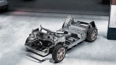 Lynk and Co SUV concept hybrid chassis