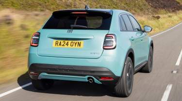 Fiat 600 Hybrid UK - rear