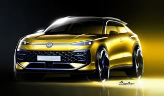 VW T-Roc design sketch front