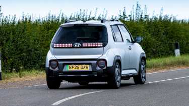 Hyundai Inster Cross - rear cornering