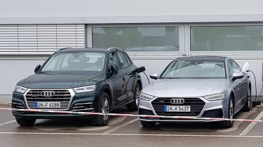 New Audi Q5 e-tron and A7 e-tron 