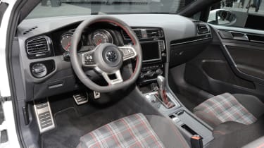 VW Golf GTI concept interior