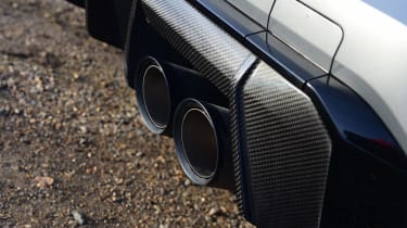 BMW M3 Touring Competition - exhaust pipes