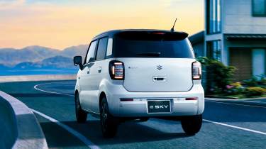 New Suzuki eSky - rear cornering