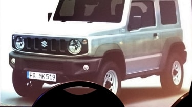 Suzuki Jimny leaked image front quarter