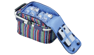 Mountain Warehouse 36L Picnic Hamper Basket