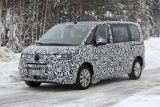 Volkswagen Transporter T7 spy - front