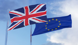 EU / UK Flags