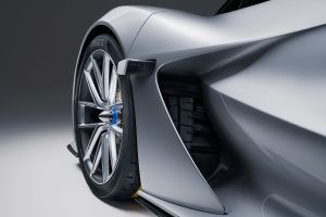 Lotus Evija rear view camera