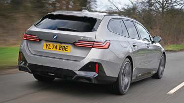 BMW 530e Touring long-term test - rear 3/4