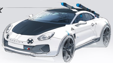 Alpine A110 SportsX - design