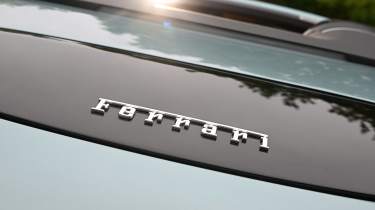 Ferrari Roma Spider - rear badge