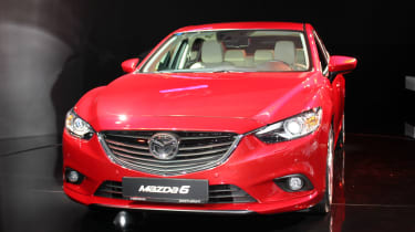 Mazda 6 on the stand