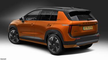 Skoda Epiq exclusive image - rear