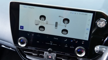 Lexus NX 450h+ long termer - infotainment screen