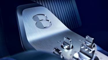 Renault Gordini 8 concept - centre console