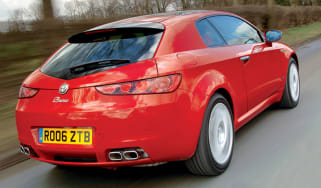 Rear view of Alfa Romeo Brera