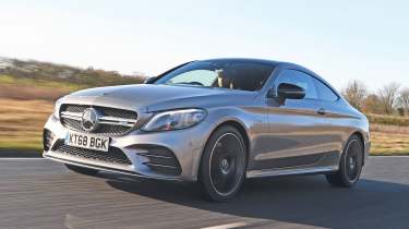 Used Mercedes C-Class Coupe - front