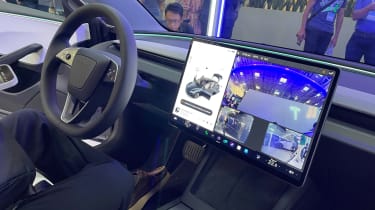 Tesla Model 3 facelift - Munich dash